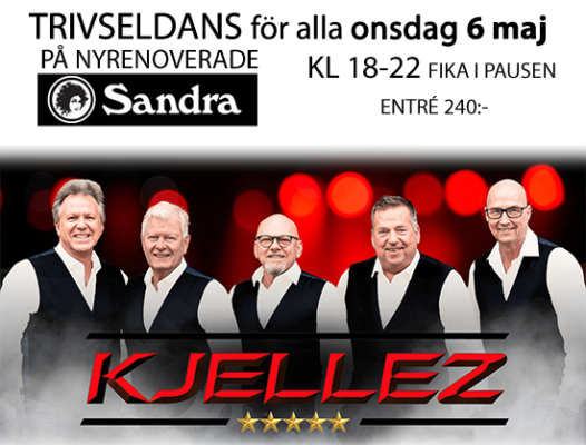 Trivseldans på Sandra 6 maj, Kjellez