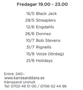 Program Kärrasand 2026