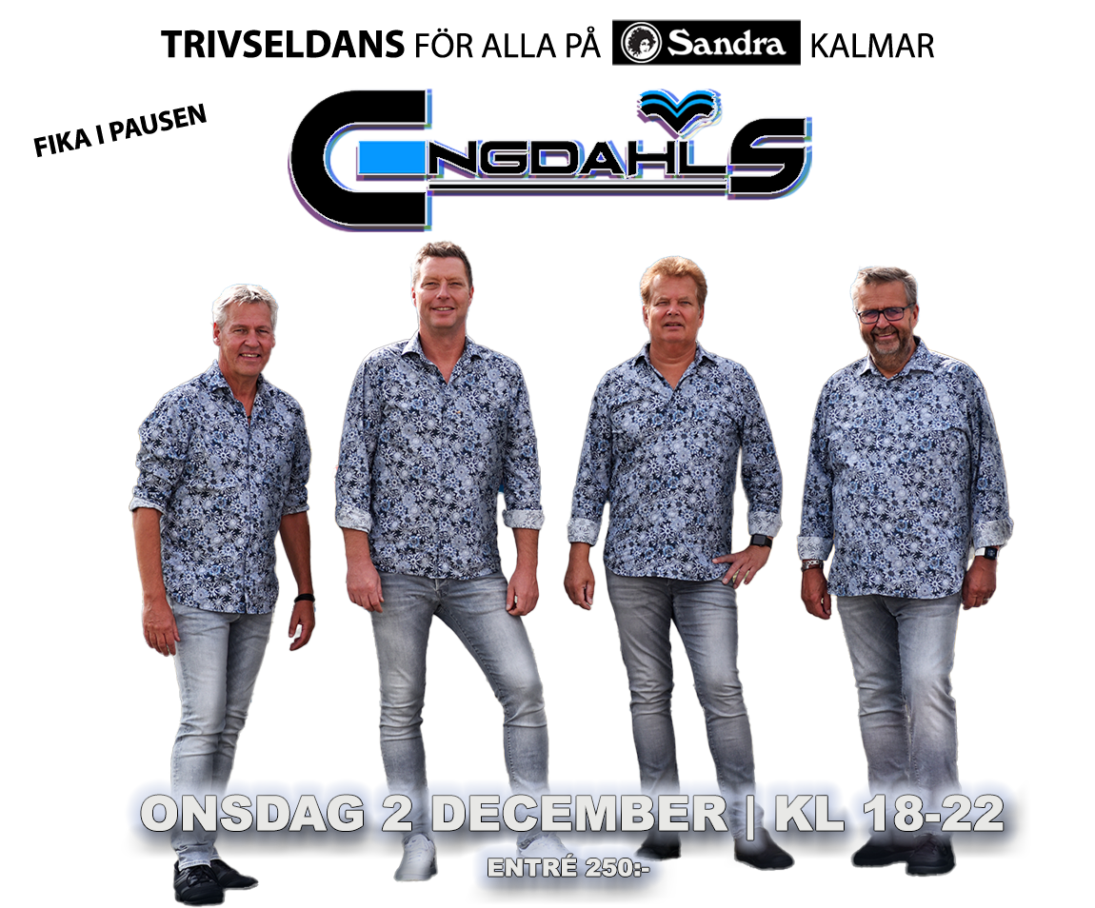 Trivseldans till Engdahls på Sandra, Kalmar 2 december